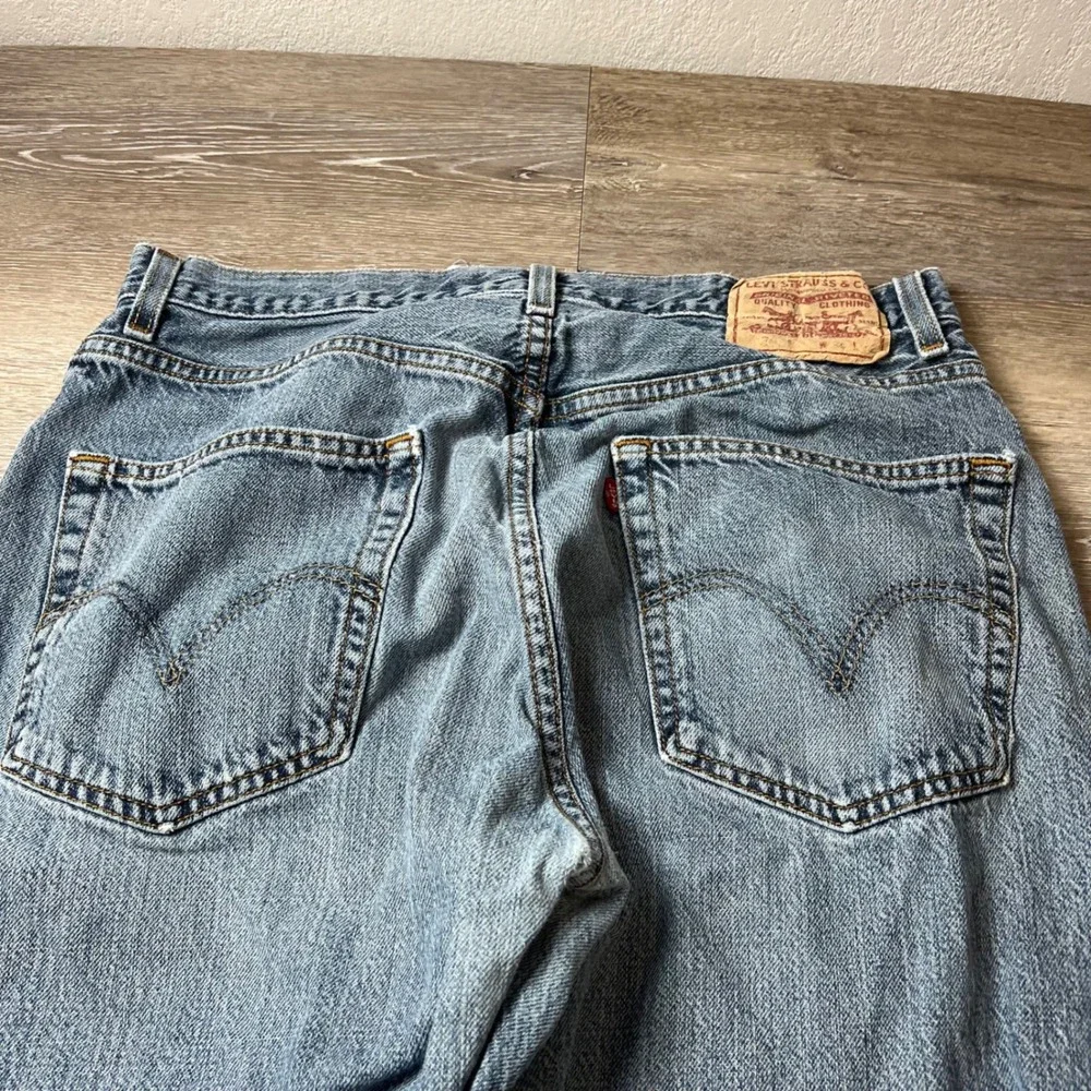 Levis 569 Loose Straight Jeans Mens 34x32 Blue Baggy Skater Denim 569-0601